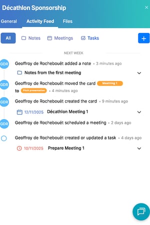 Capture d’écran EN fil d actualité