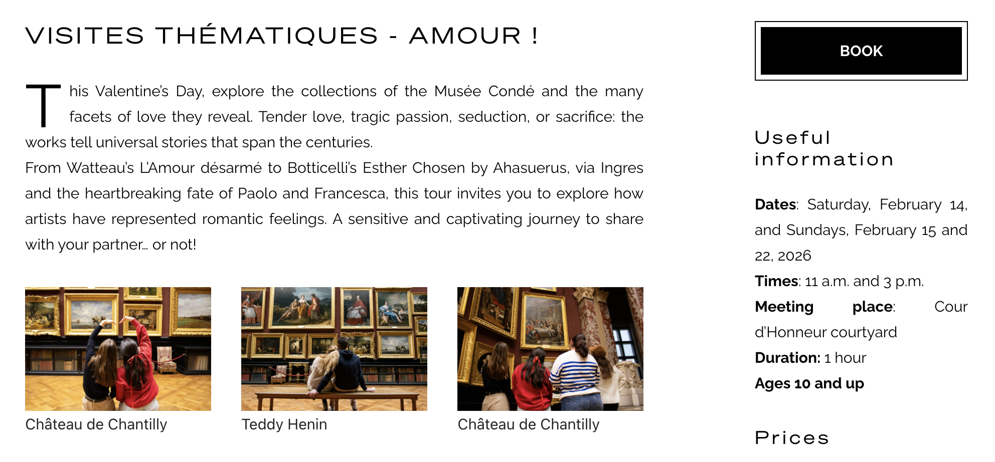 Chateau de Chantilly - Valentines Day - Arenametrix