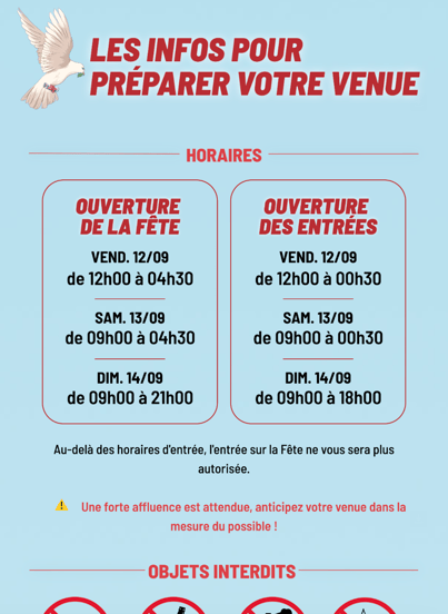 Exemple Newsletter - Fête de lHumanité