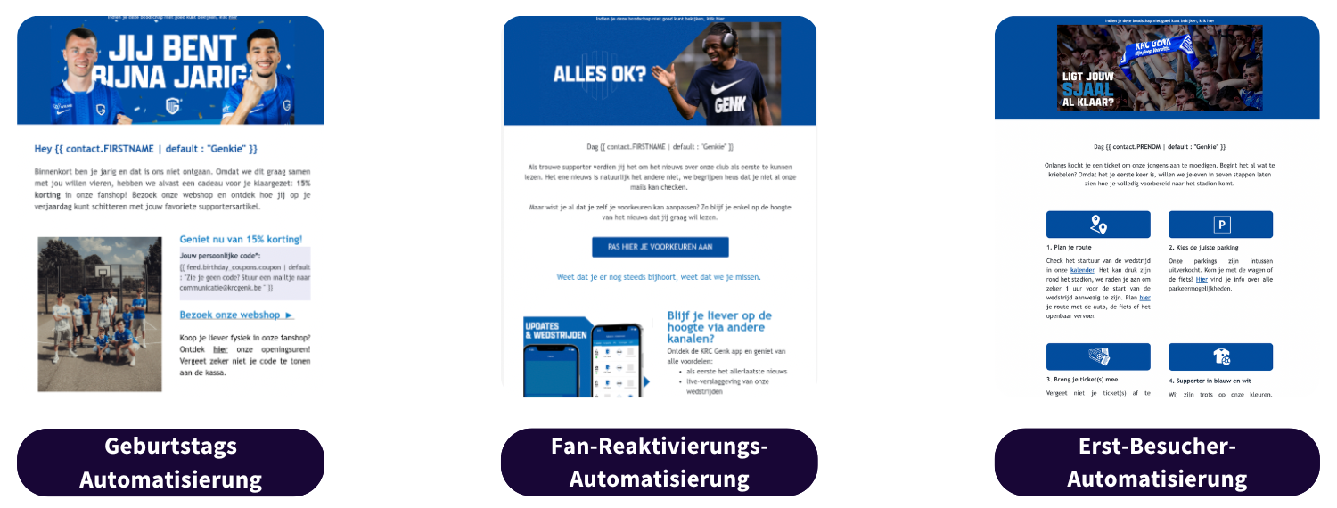 Exemples automation Genk (DE)