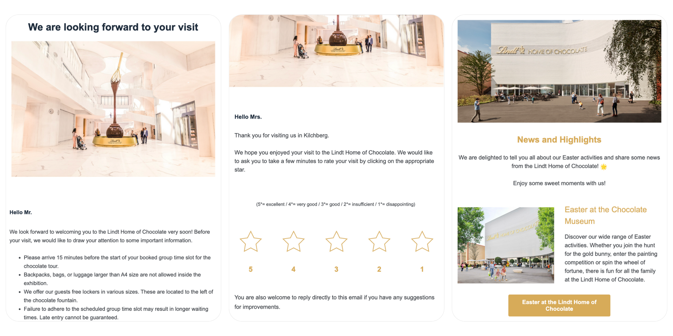 Newsletter Lindt - EN - Arenametrix