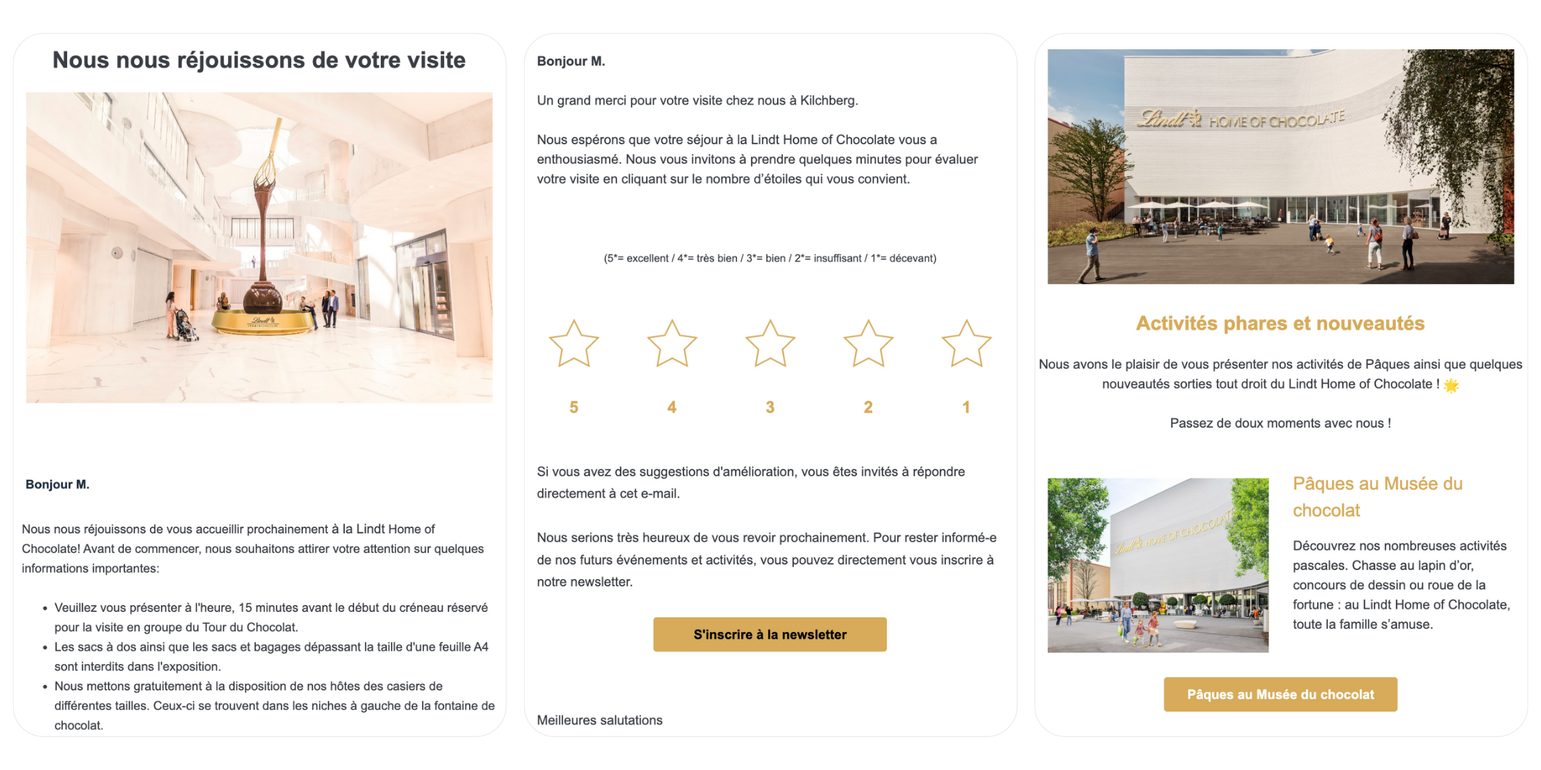 Newsletter Lindt - FR - Arenametrix