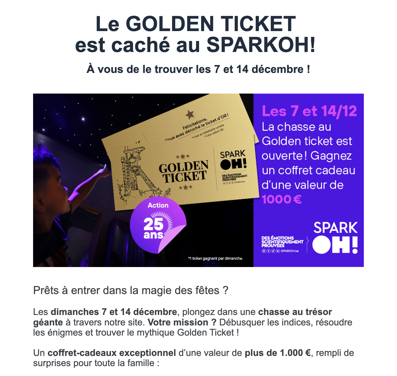 SparkOH! - Golden Ticket - Arenametrix