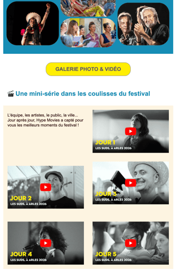 Suds à Arles - Newsletter post-festival - Arenametrix