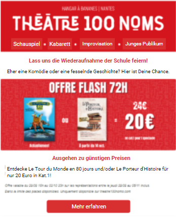 Théâtre des 100 noms Deutsch